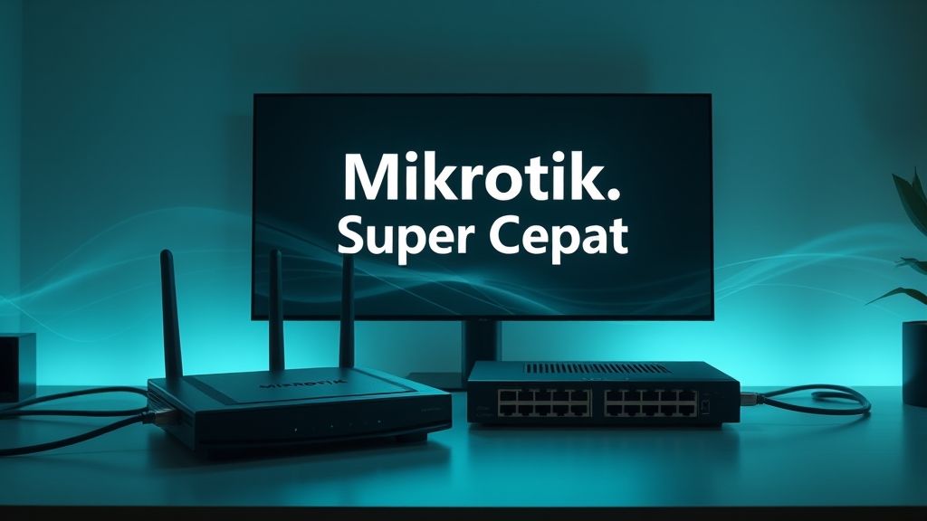 Mikrotik: Rahasia Jaringan Super Cepat dan Stabil Tanpa Ribet!